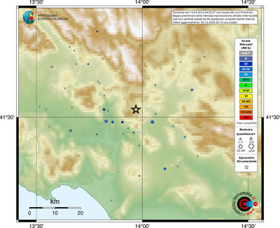Mappa MCS - località