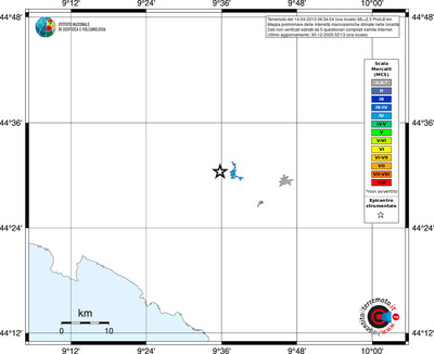Mappa MCS - territori località