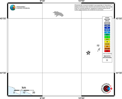 Mappa MCS - territori località