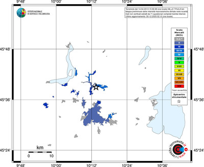 Mappa MCS - territori località