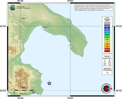 Mappa EMS - località