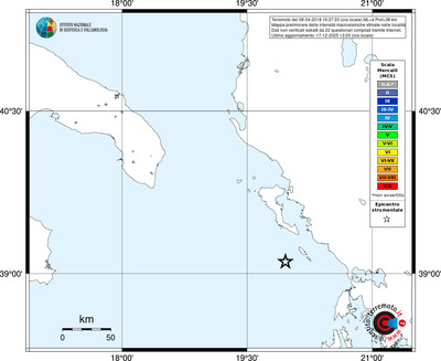 Mappa MCS - territori località