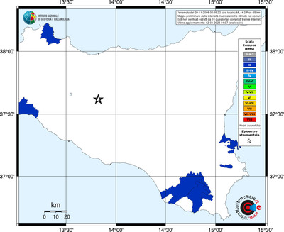 Mappa EMS - territori comuni