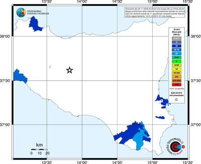 Mappa MCS - territori comuni