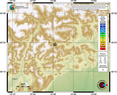 Mappa MCS - località
