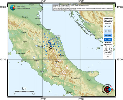 Mappa comuni con almeno 3 questionari