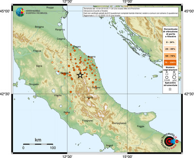 Mappa comuni con almeno 3 questionari