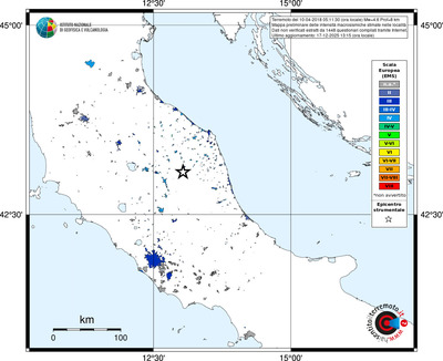 Mappa EMS - territori località