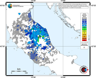 Mappa MCS - territori comuni