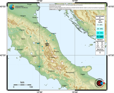 Mappa comuni con almeno 3 questionari