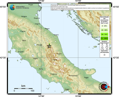 Mappa comuni con almeno 3 questionari