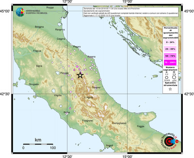 Mappa comuni con almeno 3 questionari