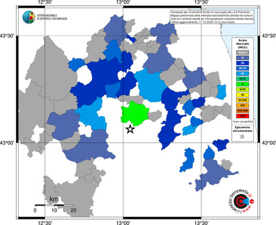Mappa MCS - territori comuni