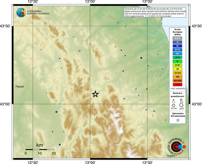 Mappa EMS - località