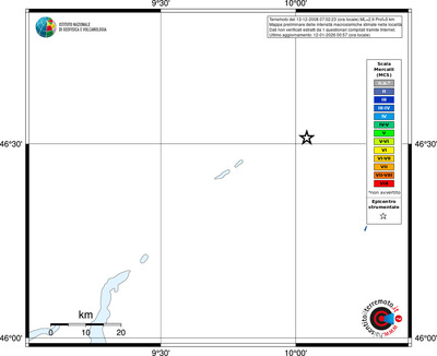 Mappa MCS - territori località