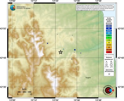 Mappa EMS - località