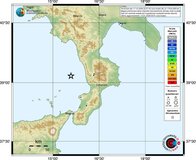 Mappa MCS - località