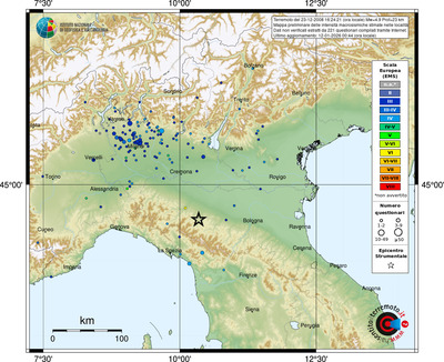 Mappa EMS - località