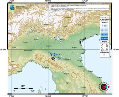 Mappa comuni con almeno 3 questionari