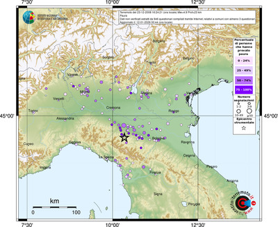 Mappa comuni con almeno 3 questionari