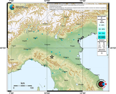 Mappa comuni con almeno 3 questionari