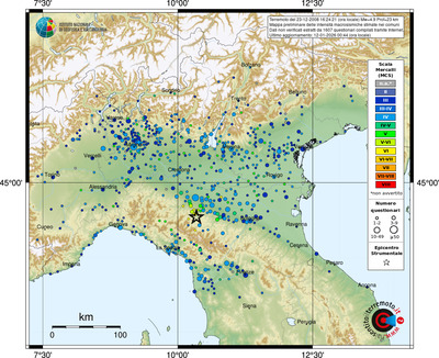 Mappa MCS - comuni