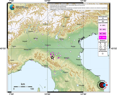 Mappa comuni con almeno 3 questionari