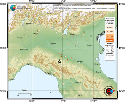 Mappa comuni con almeno 3 questionari