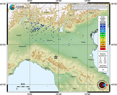 Mappa EMS - località