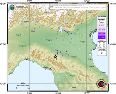 Mappa comuni con almeno 3 questionari