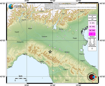 Mappa comuni con almeno 3 questionari
