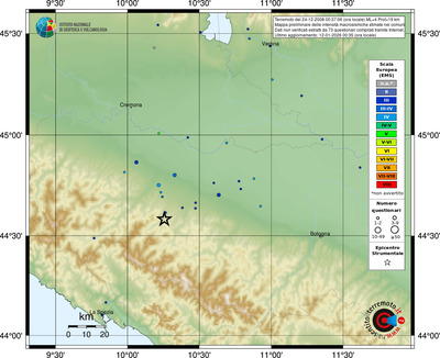 Mappa EMS - comuni