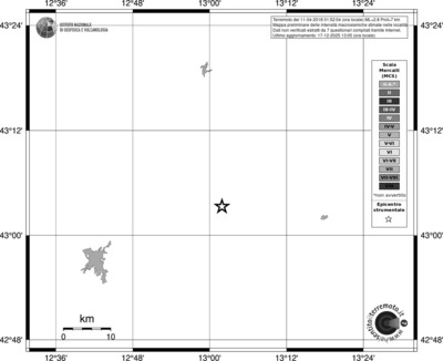 Mappa MCS - territori località