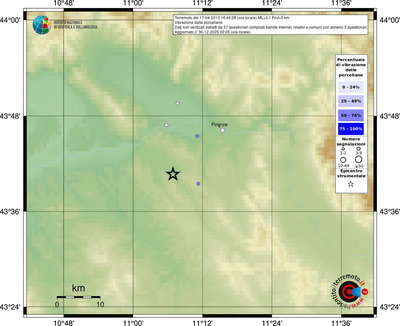 Mappa comuni con almeno 3 questionari