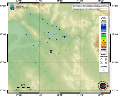 Mappa EMS - località