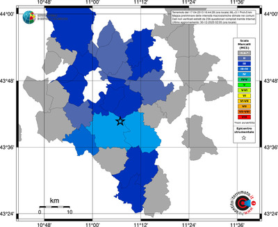 Mappa MCS - territori comuni