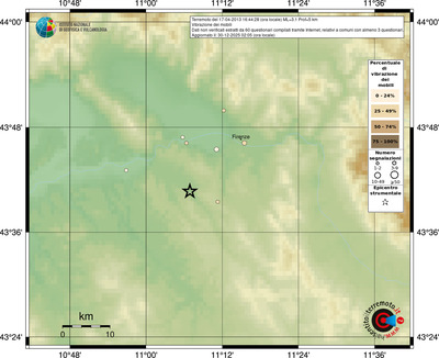 Mappa comuni con almeno 3 questionari