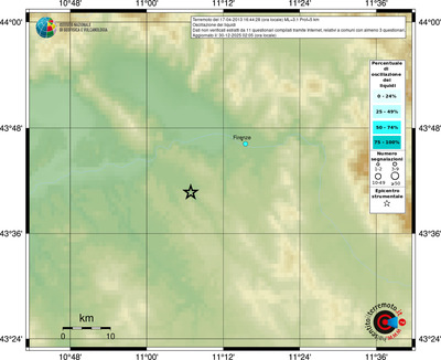 Mappa comuni con almeno 3 questionari