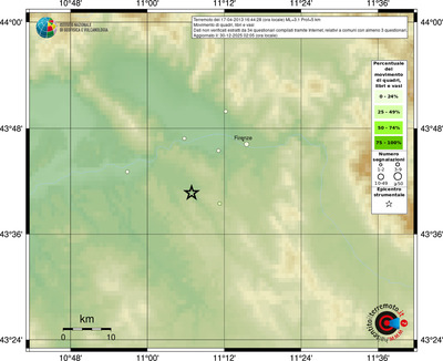 Mappa comuni con almeno 3 questionari