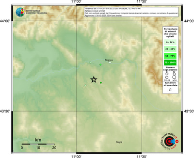 Mappa comuni con almeno 3 questionari