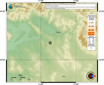 Mappa comuni con almeno 3 questionari