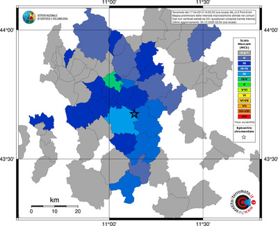 Mappa MCS - territori comuni