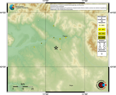 Mappa comuni con almeno 3 questionari