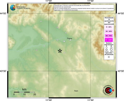 Mappa comuni con almeno 3 questionari