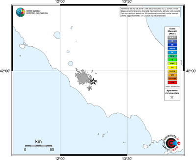 Mappa MCS - territori località