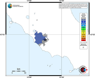 Mappa MCS - territori comuni