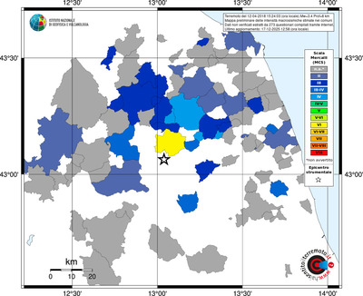 Mappa MCS - territori comuni