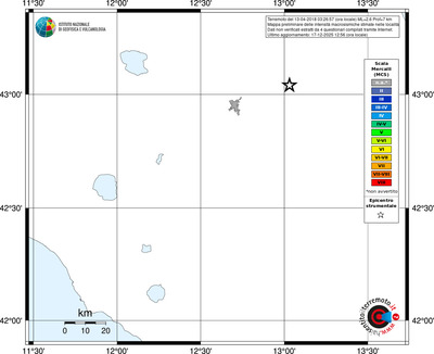 Mappa MCS - territori località