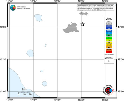 Mappa MCS - territori comuni