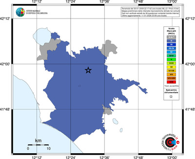 Mappa MCS - territori comuni